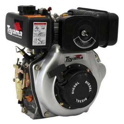 Motor Multiuso Tde70exp 6.7hp 4t Diesel Eixo 1 Toyama