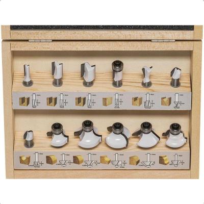 Kit De Fresas Encaixe De 1-4'' 12 Peças Makita