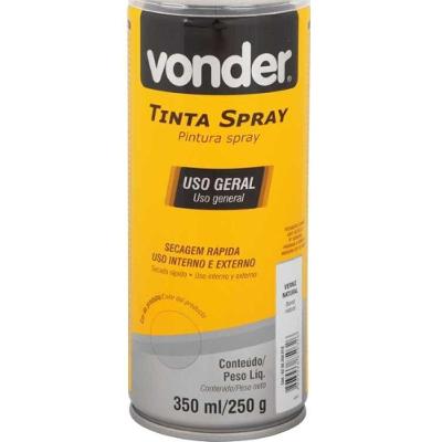 Verniz Spray Uso Geral 350ml-250g Vonder