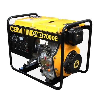 Gerador Portátil à Diesel 9hp 5,5kva Gmd 7000 E Csm