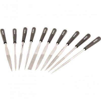 Jogo Lima Agulha Diamantada 145mm Plástico 10 Pçs Vonder