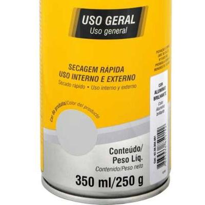 Tinta Spray Aluminio 350ml-250g Vonder