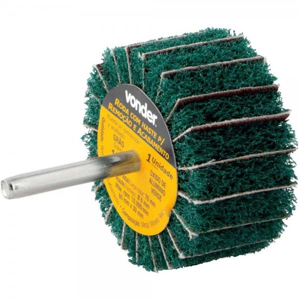 Roda Com Haste Remoção-acabamento 80x50mm G180 Vonder - 3