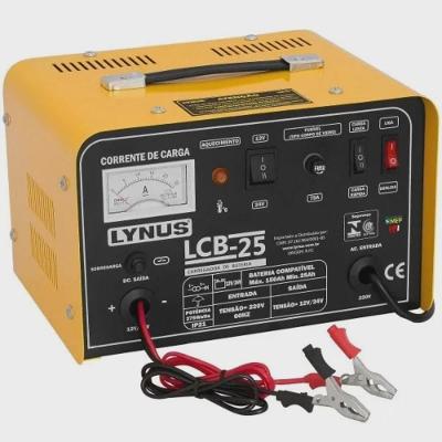 Carregador De Bateria 25a 25-150ah Lcb-25 Lynus 220V