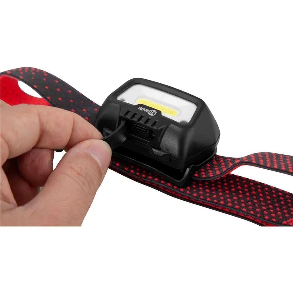 Lanterna Cabeça 1 Led Cob Recarregável Lcn35 Nove54 - 7