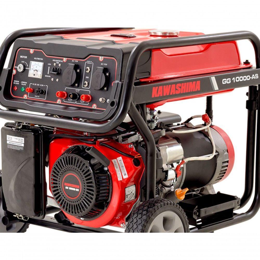 Gerador Gasol Gg10000as 9,0kw Mono 115-230v 16hp P. Elétrica - 2