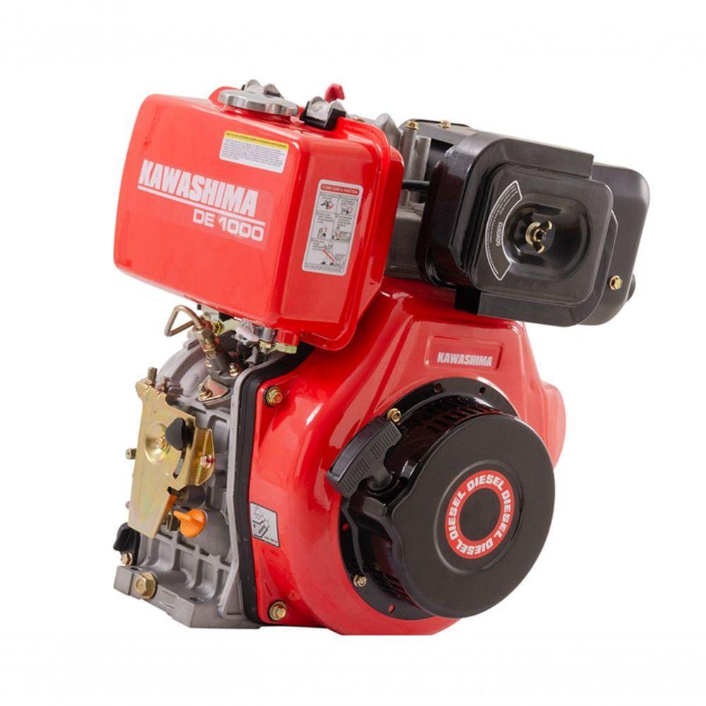 Motor Estac Diesel De-1000 406cc 10hp Refrigerado A Ar 5,5 L - 3