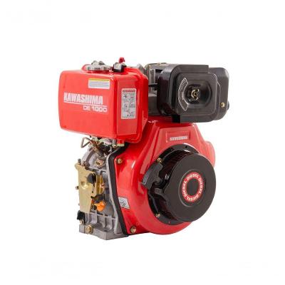 Motor Estac Diesel De-1000 406cc 10hp Refrigerado A Ar 5,5 L