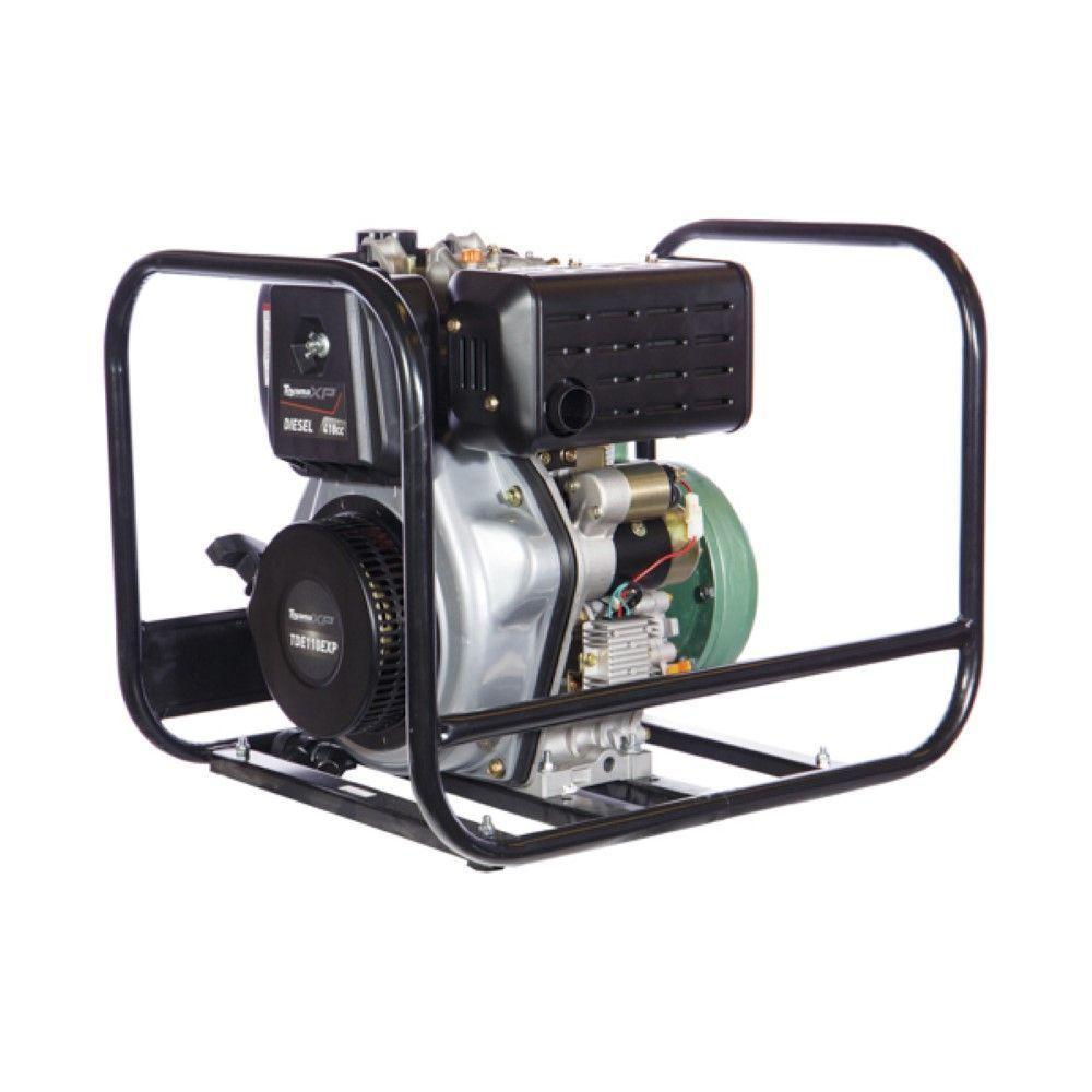 Motobomba Centrífuga Diesel 2''x1.1-2'' Motor Tde110exp Partida Elétrica Tdwp40ce-xp Toyama - 1