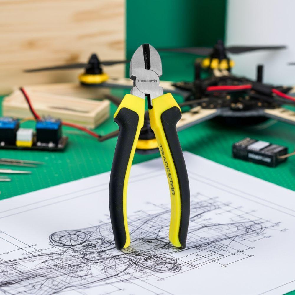 Alicate Corte Diagonal 6'' Polido Aço Carbono Tradestar - 2