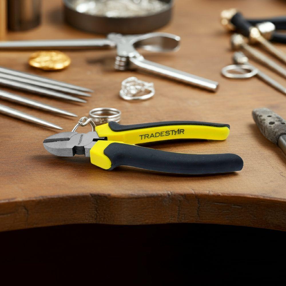 Alicate Corte Diagonal 6'' Polido Aço Carbono Tradestar - 6