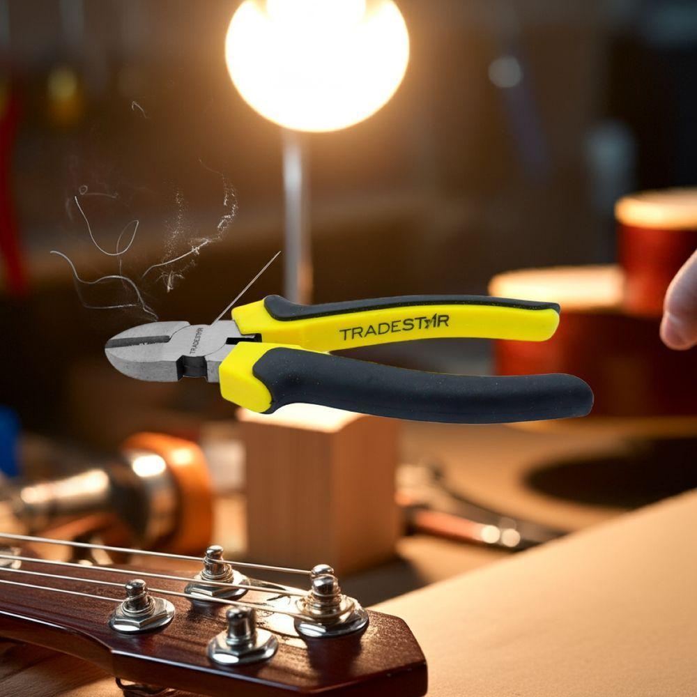 Alicate Corte Diagonal 6'' Polido Aço Carbono Tradestar - 8