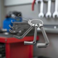 Jogo Chave Allen 1,5 Mm - 8,0 Mm Chaveiro 8 Peças Tradestar - 3