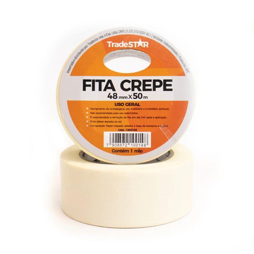 Fita Crepe 48 Mm X 50 Metros Tradestar - 2