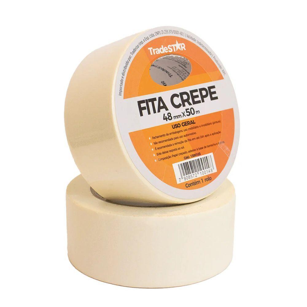 Fita Crepe 48 Mm X 50 Metros Tradestar - 3