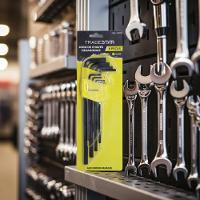 Jogo Chave Allen 1,5-10 Mm Longo 9 Peças Cr-v Tradestar