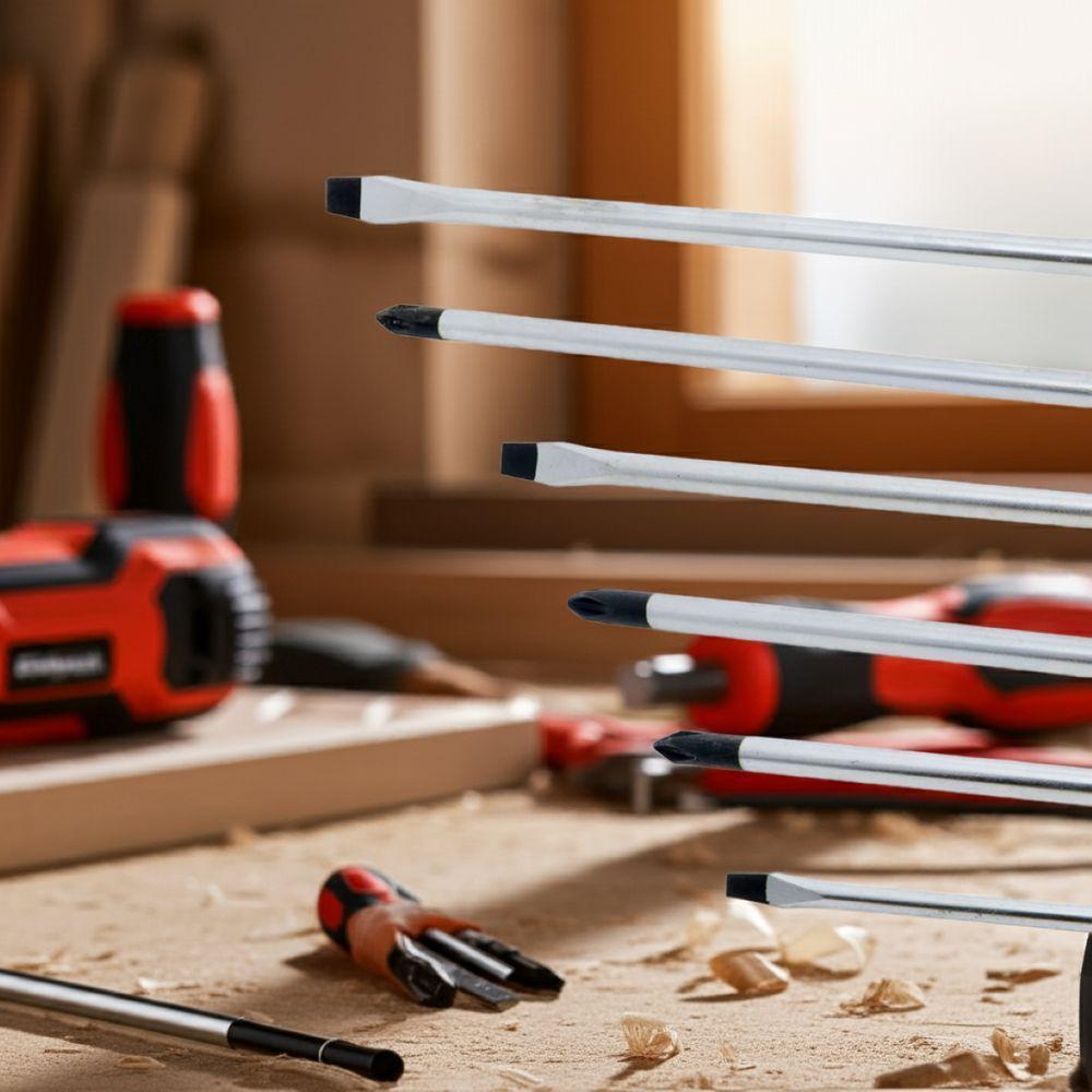 Jogo Chaves Fenda Phillips 6 Peças Cr-v Tradestar - 6