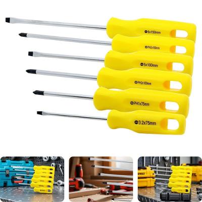 Jogo Chaves Fenda Phillips 6 Peças Cr-v Tradestar