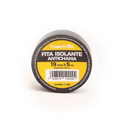 Fita Isolante 19 Mm X 5 Metros Tradestar