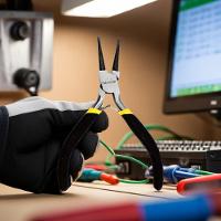 Alicate Bico Redondo 4.1-2'' Aço Carbono Tradestar - 2