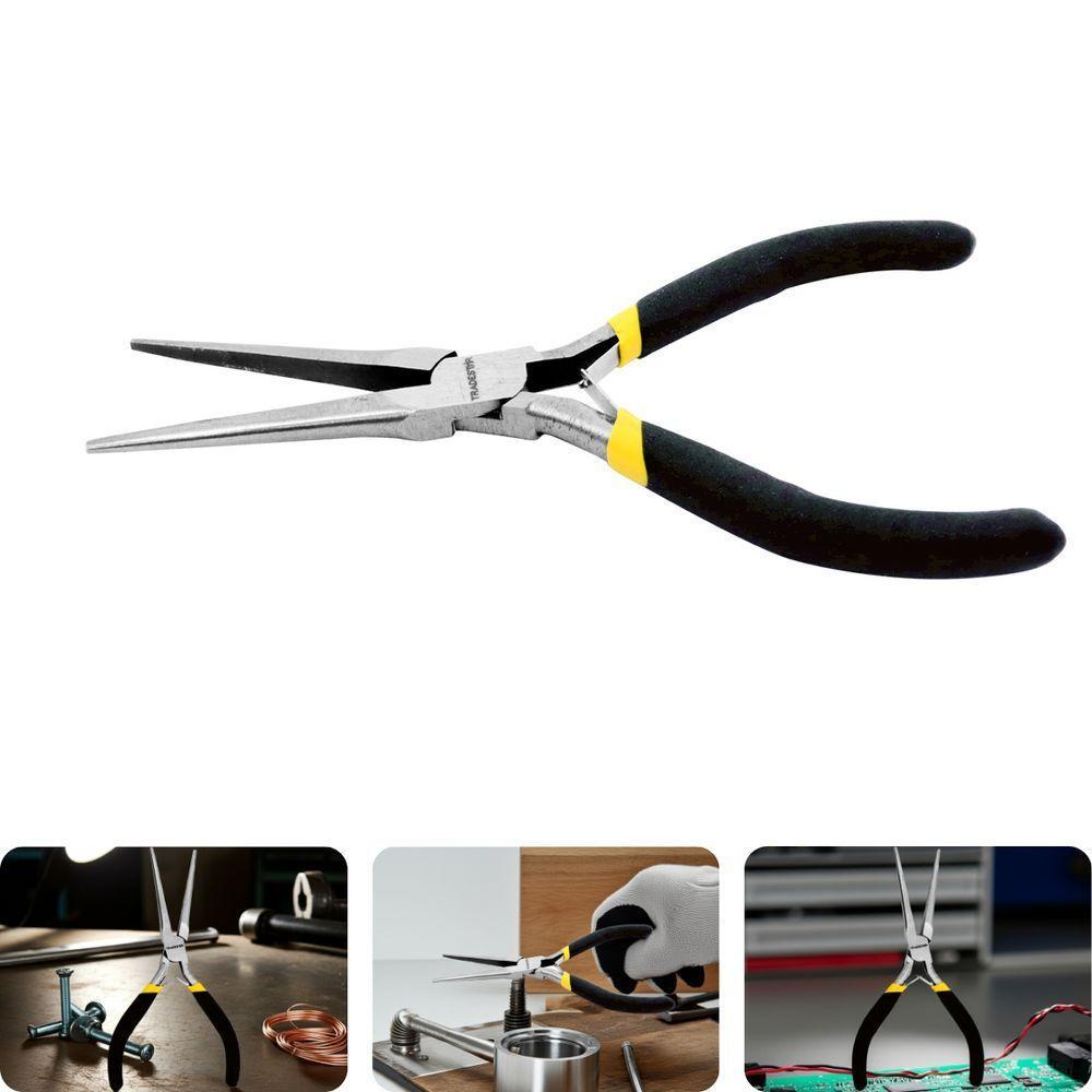 Alicate Bico Meia Cana 5.1-2'' Aço Carbono Longo Tradestar - 1