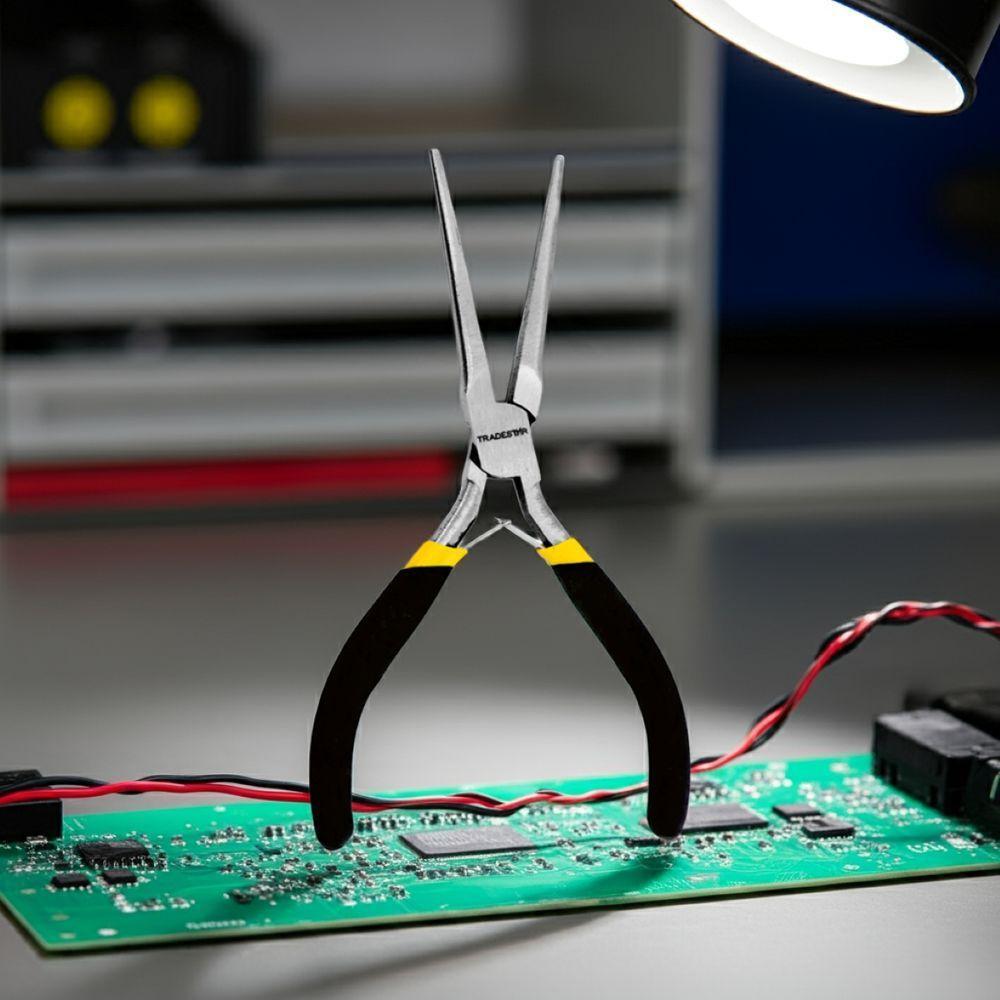 Alicate Bico Meia Cana 5.1-2'' Aço Carbono Longo Tradestar - 7