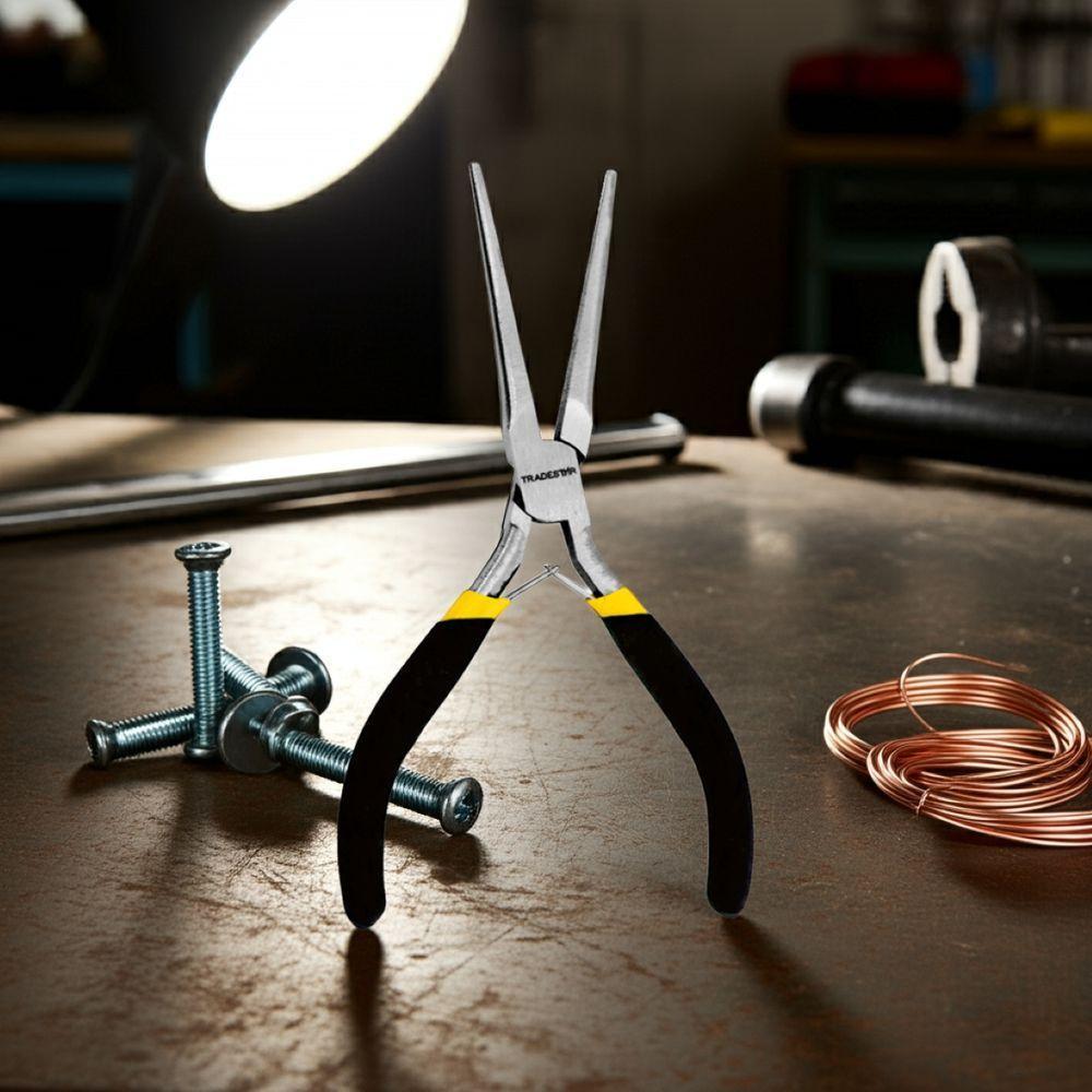 Alicate Bico Meia Cana 5.1-2'' Aço Carbono Longo Tradestar - 9