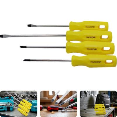 Jogo Chaves Fenda Phillips 4 Peças Cr-v Tradestar