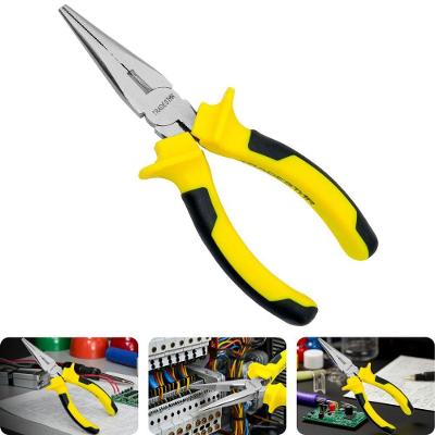 Alicate Bico Meia Cana 6'' Aço Carbono Niquelado Tradestar