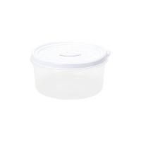Pote Redondo Para Micro-ondas E Freezer Com Válvula 1l Branco - 1