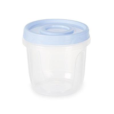 Pote Redondo Com Tampa Rosca De 750 Ml Branco