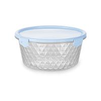 Pote Cristal 550ml Redondos Branco - 1