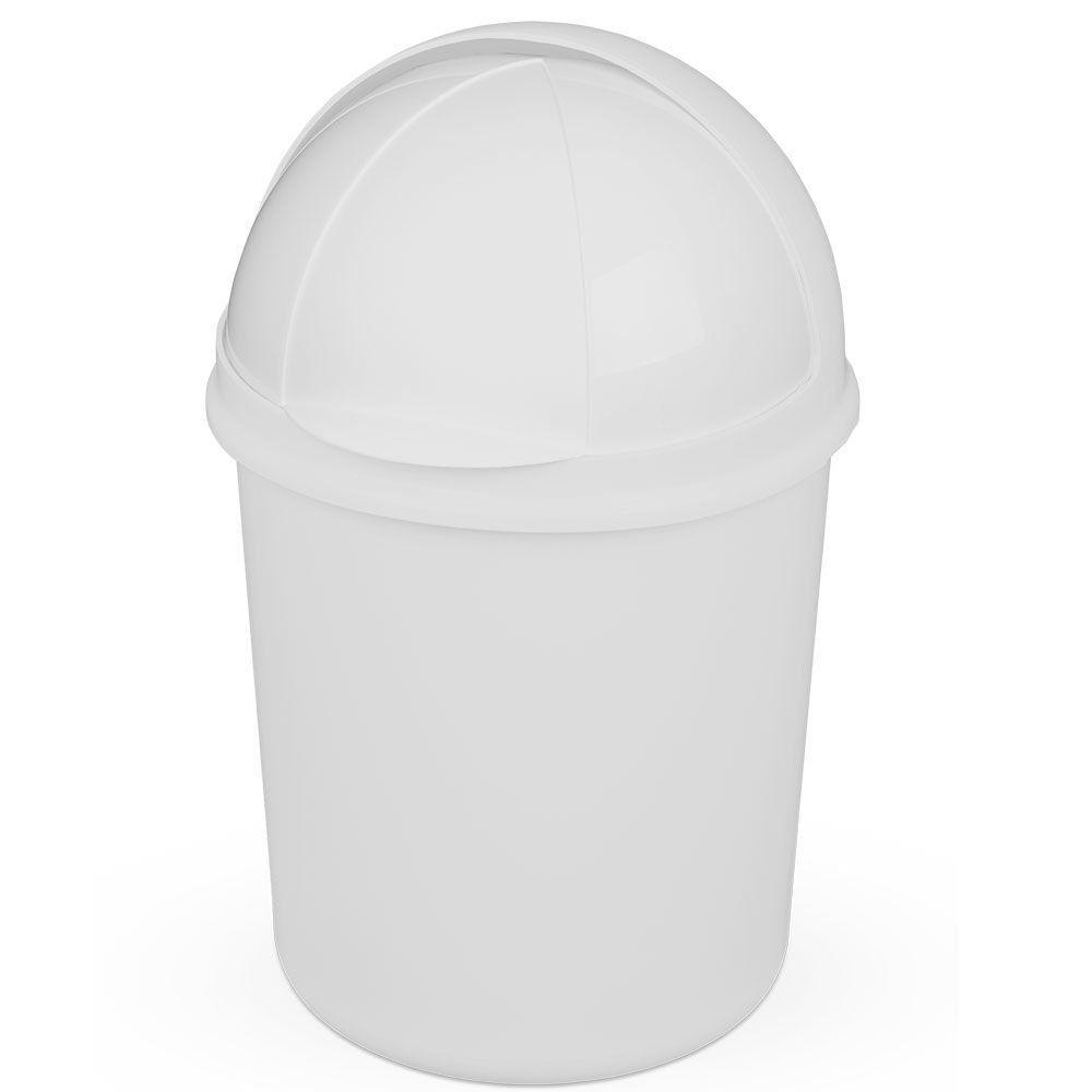 Lixeira Retrátil 7,3l Branco - 1