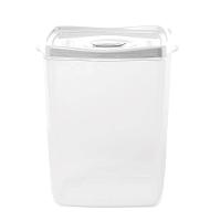 Kit 5 Potes Porta Mantimentos Plasvale Branco - 5