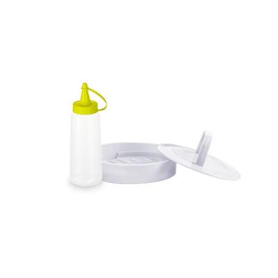 Kit Hambúrguer Plasvale Amarelo