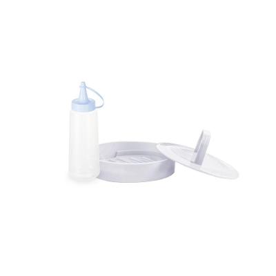 Kit Hambúrguer Plasvale Branco