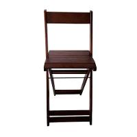 Banqueta Eucalipto Dobrável Ideal Para Bistrô Ou Bar Imbuia - 3