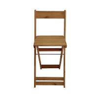 Banqueta Eucalipto Dobrável Ideal Para Bistrô Ou Bar Mel - 3