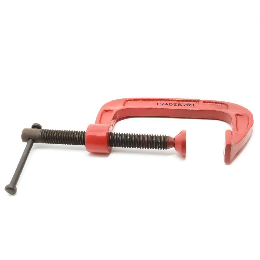 Grampo Sargento 3'' Ferro Fundido Tradestar - 1