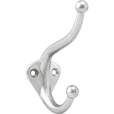 Cabide Duplo Grande Metálico Niquelado - Nove54