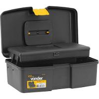 Caixa Plástica Para Ferram Baú 350x230x155mm Com Bandeja Vd1002 - 3