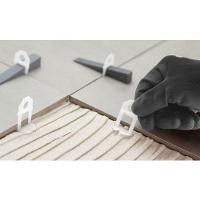 Nivelador Para Piso 4,0mm Com 100 Peças Em Polipropileno Vonder - 2