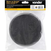 Boina Espuma De Lustro 6'' Fixa Fácil Para Politriz Rotativa Vonder - 6
