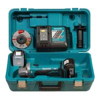 Esmerilhadeira Angular 115mm 4-1-2'' 11000 Rpm Com Bateria Carregador E Maleta Dga452rfe Makita - 2