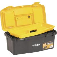 Caixa Plástica Para Ferramentas Baú 405x200x180mm Com Bandej - 3