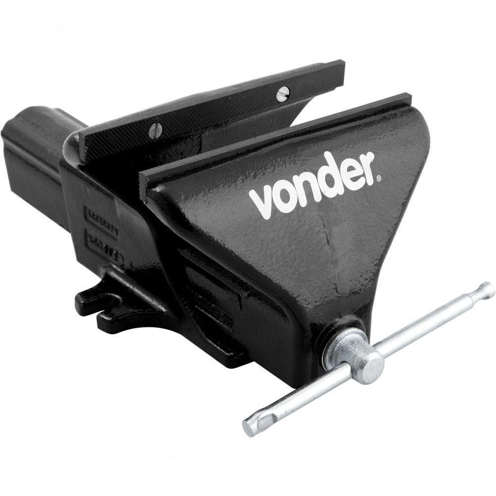 Torno Bancada Nr 8 Com Mordentes Vonder - 4