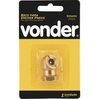 Bico Para Encher Pneu Simples 1-4" Npt Latão - Vonder - 3