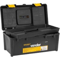 Caixa Plástica Para Ferramentas Baú 510x240x233mm Com Bandej - 5