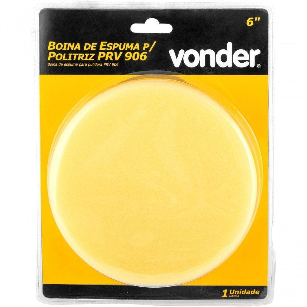 Boina De Espuma 6'' Para Politriz Prv 906 Vonder - 1
