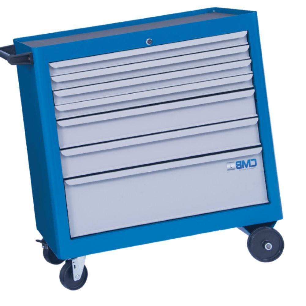 Carro Para Ferramentas Com 1 Bandeja E 7 Gavetas Cmb863 Cmb - 1